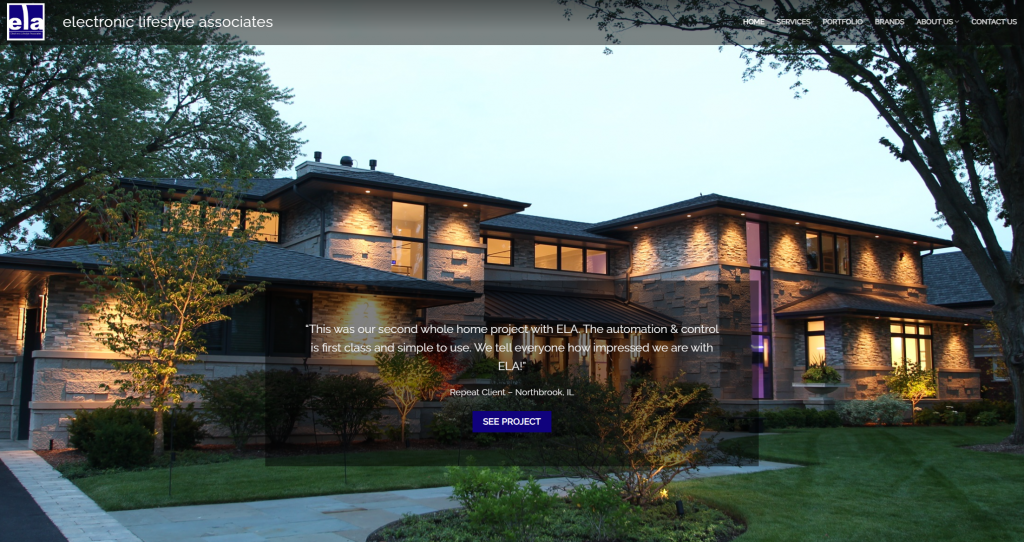 A New Website for Electronic Lifestyle Associates